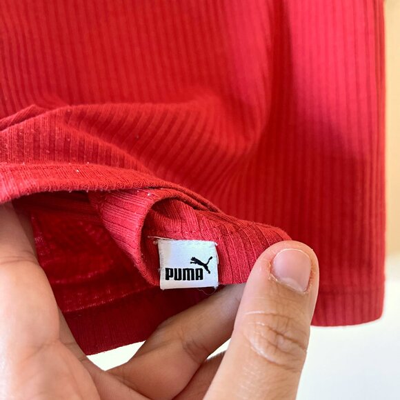 PUMA Ribbed Sleeveless Top _Size: Medium - Picture 4 of 10